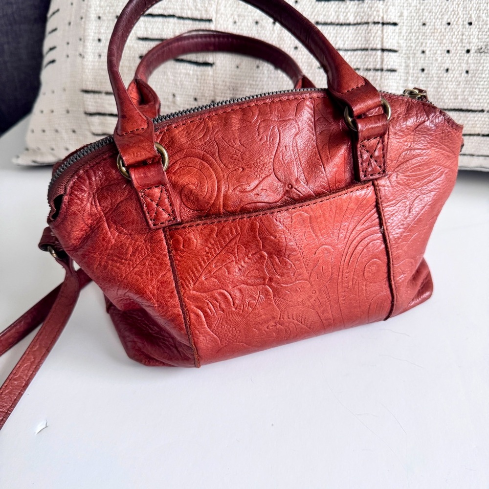 American Leather Crossbody Bag